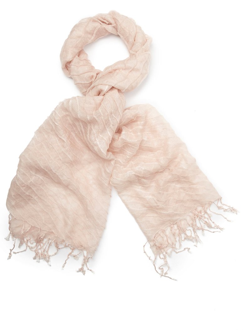Pale pink scarf by BHS. 