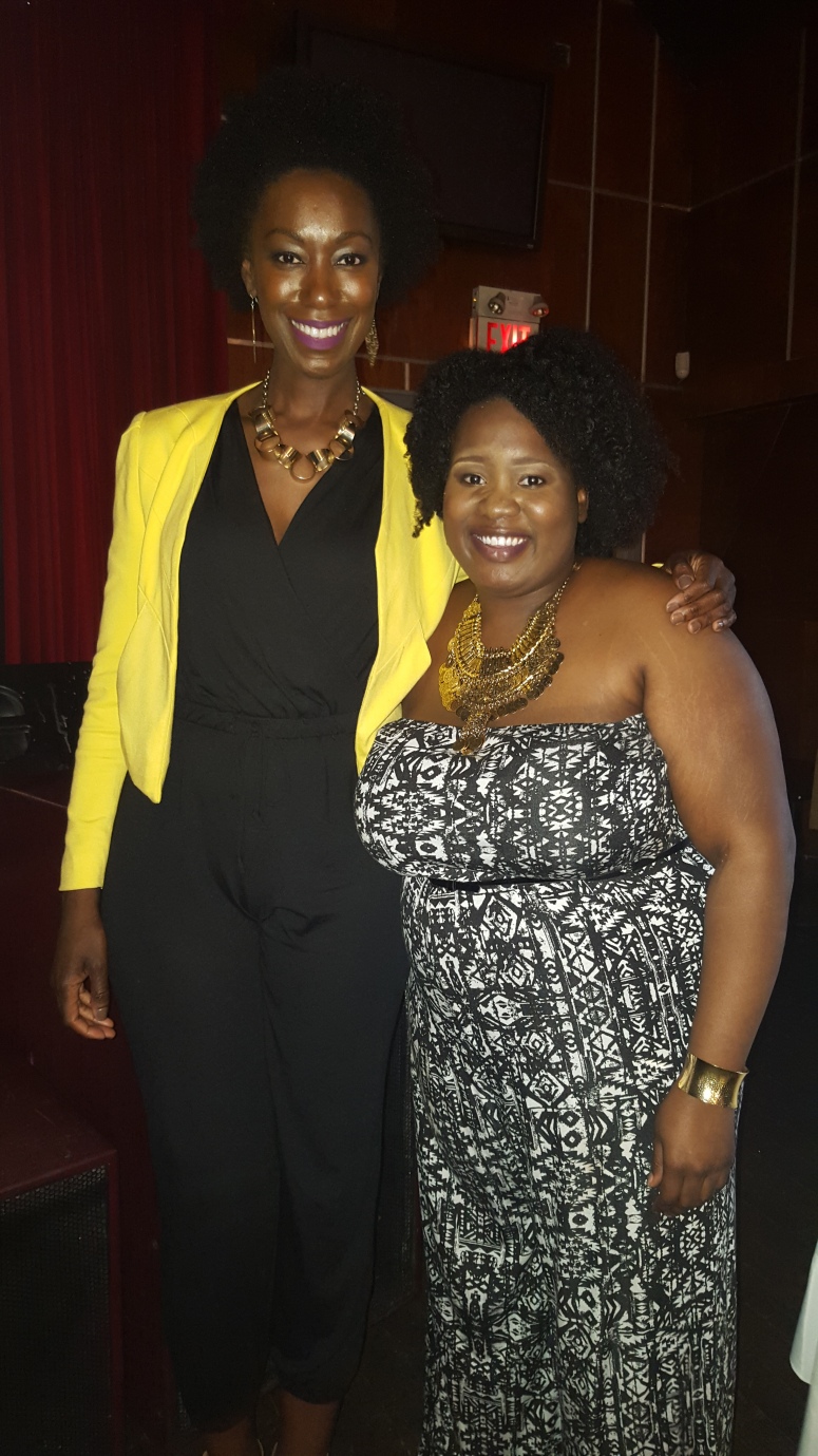 My with Monique London, the founder of London Ivy Products and Host/Creator of the Politics of  Hair Series. 
